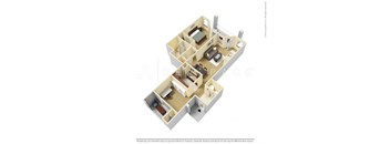 Washington 1037sf Floor Plan  at Centennial Park Apartments, Overland Park, 66213