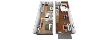 2 Bedroom Townhome Bentonville