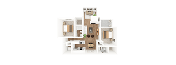 CHARLESTON Floor Plan at The Crest at Berkeley Lake, Duluth