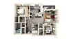 2 BED 2 BATH B3.1 Floor Plan 2 BED 2 BATH B3.1 Floor Plan at The Crest at Naples, Naples