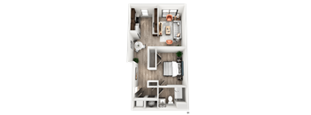 S1 Floor Plan at The Crest at South Point, McDonough Georgia