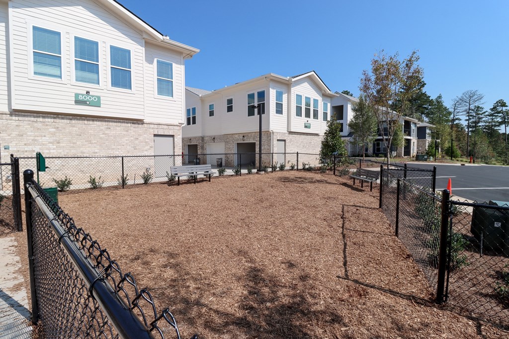 the preserve at ballantyne commons courtyard and apartments at The Crest at Acworth, Acworth, GA