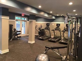 Two Level Fitness Center at The Crest at Berkeley Lake, Duluth, Georgia