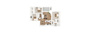 ST ANDREWS Floor Plan at The Crest at Berkeley Lake, Duluth, 30096