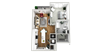 A6 Floor Plan A6 Floor Plan at SODO Duluth, Georgia, 30096
