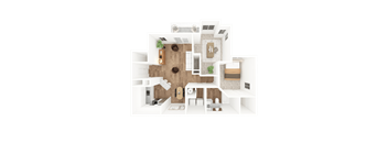 TUXEDO Floor Plan at The Crest at Berkeley Lake, Duluth, 30096