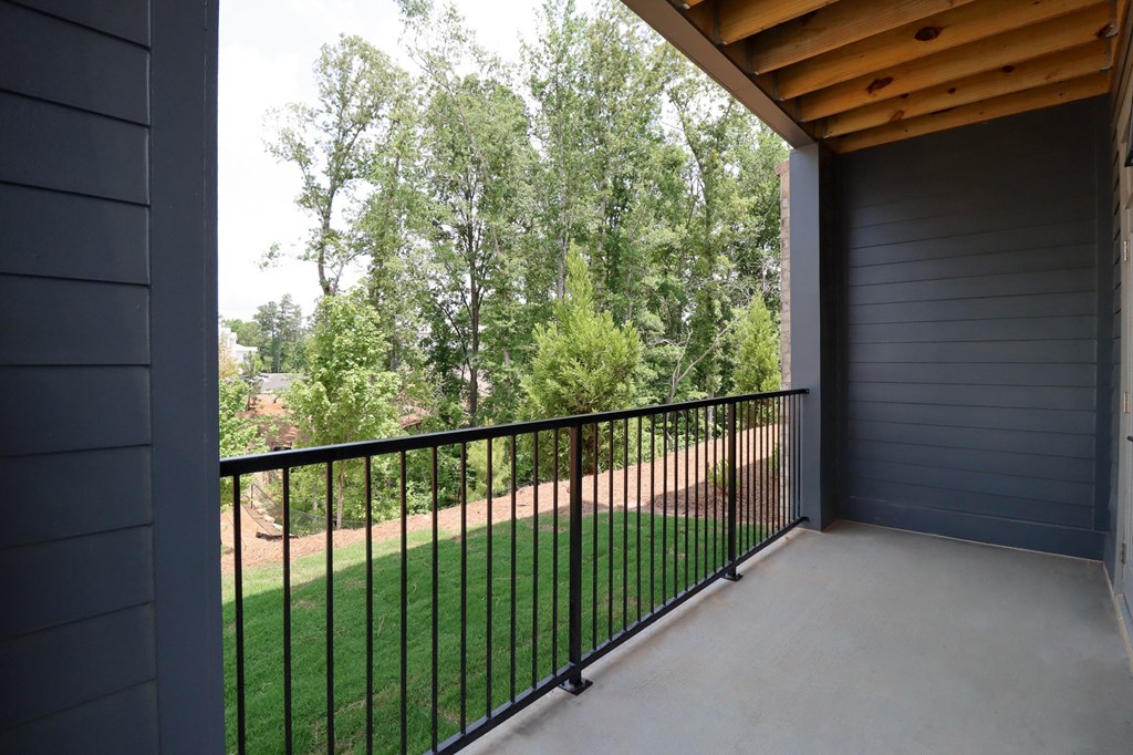 The Crest at Acworth Patio with Wooded View at The Crest at Acworth, Acworth, 30102