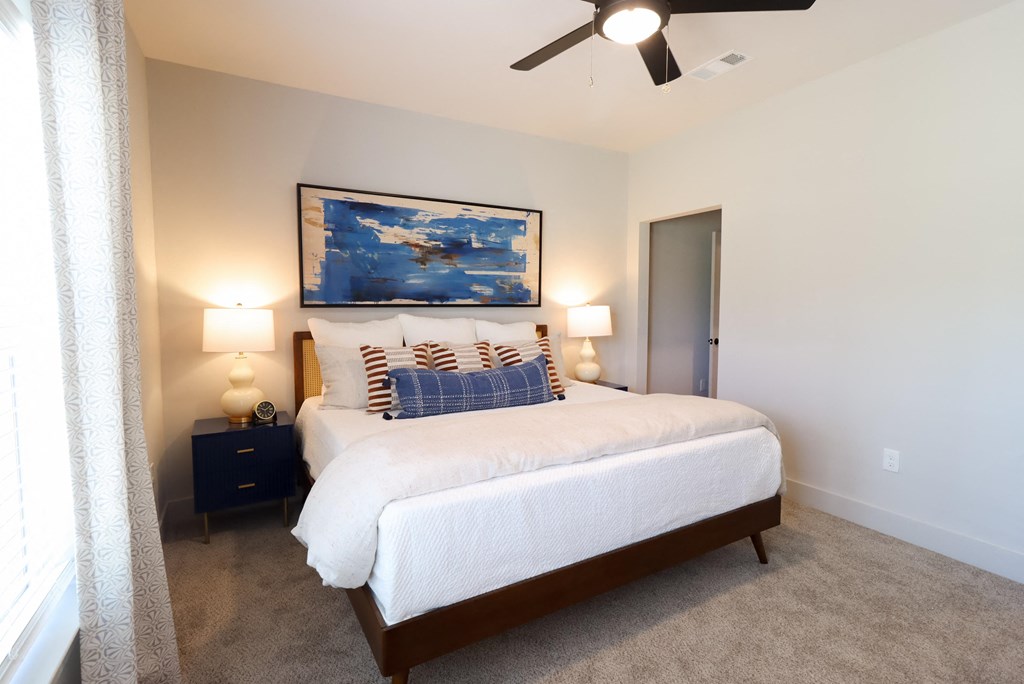 Bedroom at The Crest at South Point Apartments, Davenport , GA