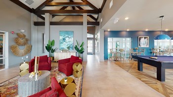 Clubhouse With Billiards Table Clubhouse With Billiards Table at The Crest at Naples, Naples - Photo Gallery 3