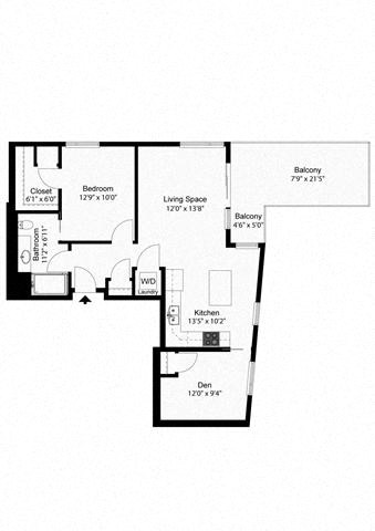 1320  W Lake St Studio-3 Beds Apartment for Rent - Photo Gallery 30