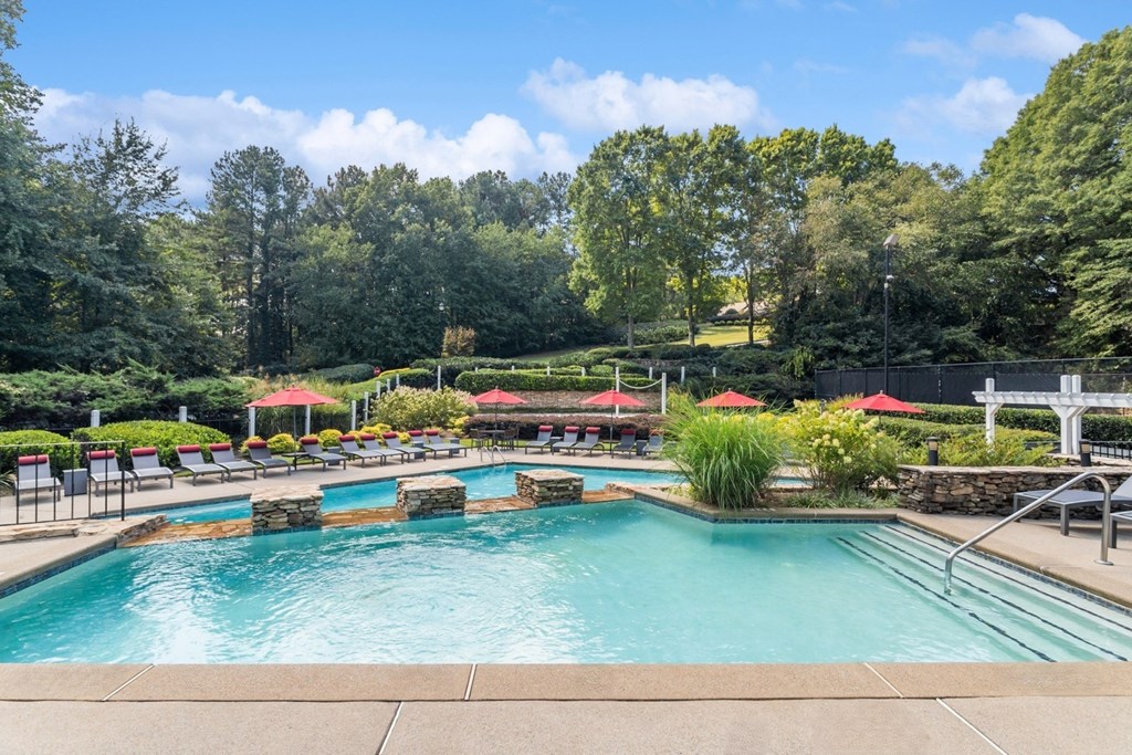 swimming pool The Berkshires at Vinings apartments