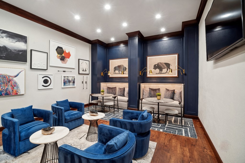 social area at Red Hawk Ranch apartments