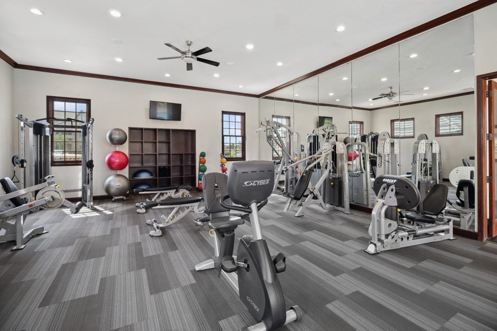 fitness center at Red Hawk Ranch apartments