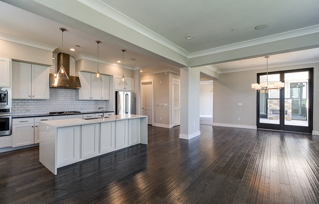 Modern Kitchens with Clean Steel Appliances at Berkshire Dilworth, North Carolina