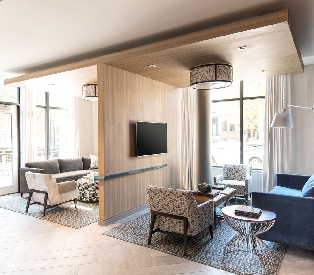 Clubroom With Smart TV at Berkshire 15, Washington