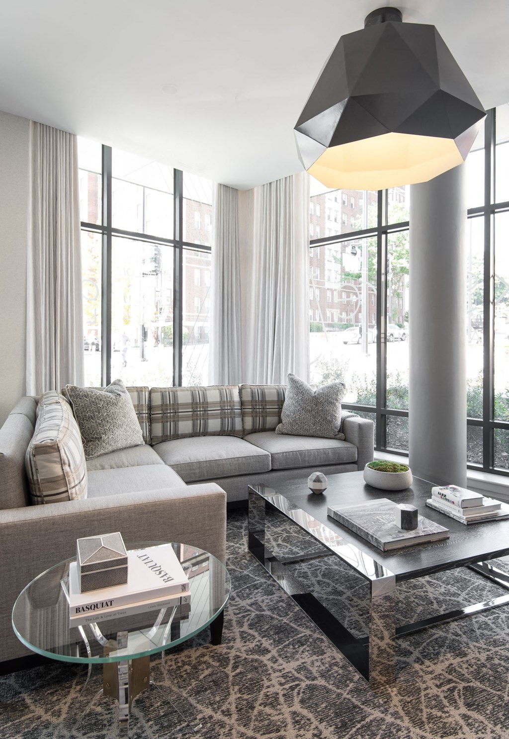 Spacious Living Room at Berkshire 15, Washington, 20009