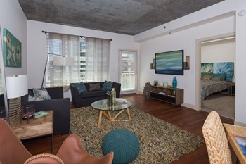 Modern Living Room at 2020 Lawrence, DENVER, CO - Photo Gallery 13