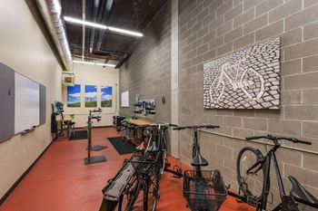 Bike Storage Facility at 2020 Lawrence, Colorado