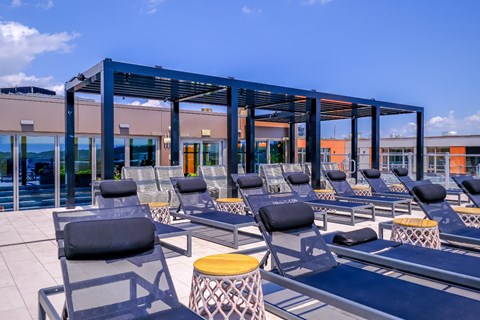 Poolside at  at Riverpoint Washington, DC 20024