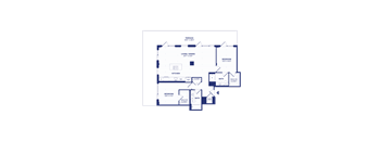 RiverPoint luxury apartments 2B18 floorplan