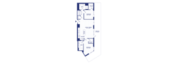 RiverPoint luxury apartments Penthouse 2B7 floorplan