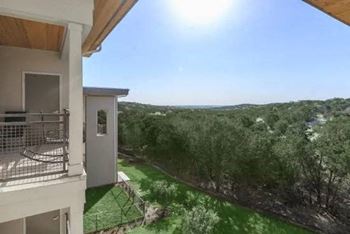 View From Balcony at The Santal, Austin, Texas