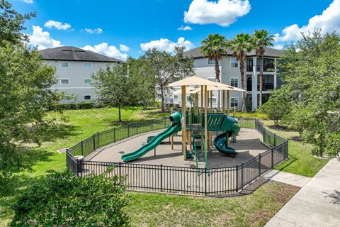 a playground at Verano apartments