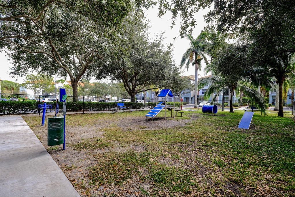 Dog Park at Sophia at Abacoa pet friendly apartments in Jupiter, FL