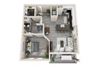 A5 Floor Plan One-Bedroom Floor Plan at The Mansions McKinney, McKinney, Texas