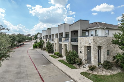 exterior view of The Allure apartments 701 N Vista Ridge Blvd., Cedar Park, TX 78613
