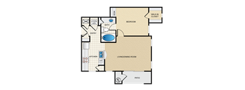 A1 Floor Plan at Berkshire Aspen Grove, Littleton