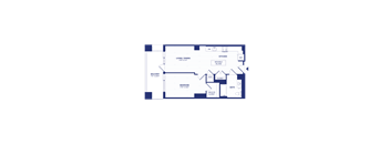RiverPoint luxury apartments A10A floorplan