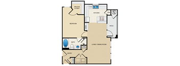 A3G Floor Plan at Berkshire Aspen Grove, Colorado, 80120