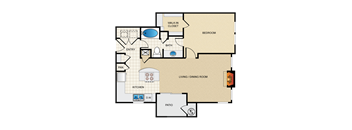 A4 Floor Plan at Berkshire Aspen Grove, Colorado