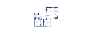 RiverPoint luxury apartments A5D floorplan