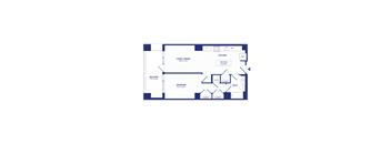 RiverPoint luxury apartments A5 floorplan