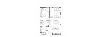 A8 floor plan drawing