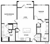 B1 Floor Plan B1 Floor Plan at Berkshire Exchange Apartments, Spring, TX