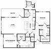 B3 Floor Plan B3 Floor Plan at Berkshire Exchange Apartments, Spring, Texas