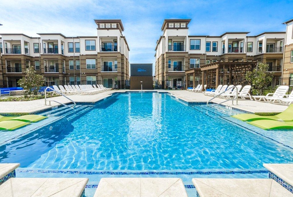 Front Pool View at McKinney Square, McKinney, TX, 75070
