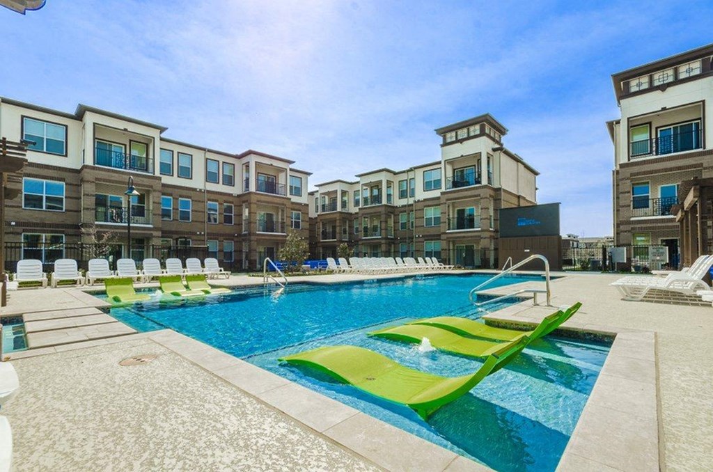 Invigorating Swimming Pool at McKinney Square, McKinney, TX