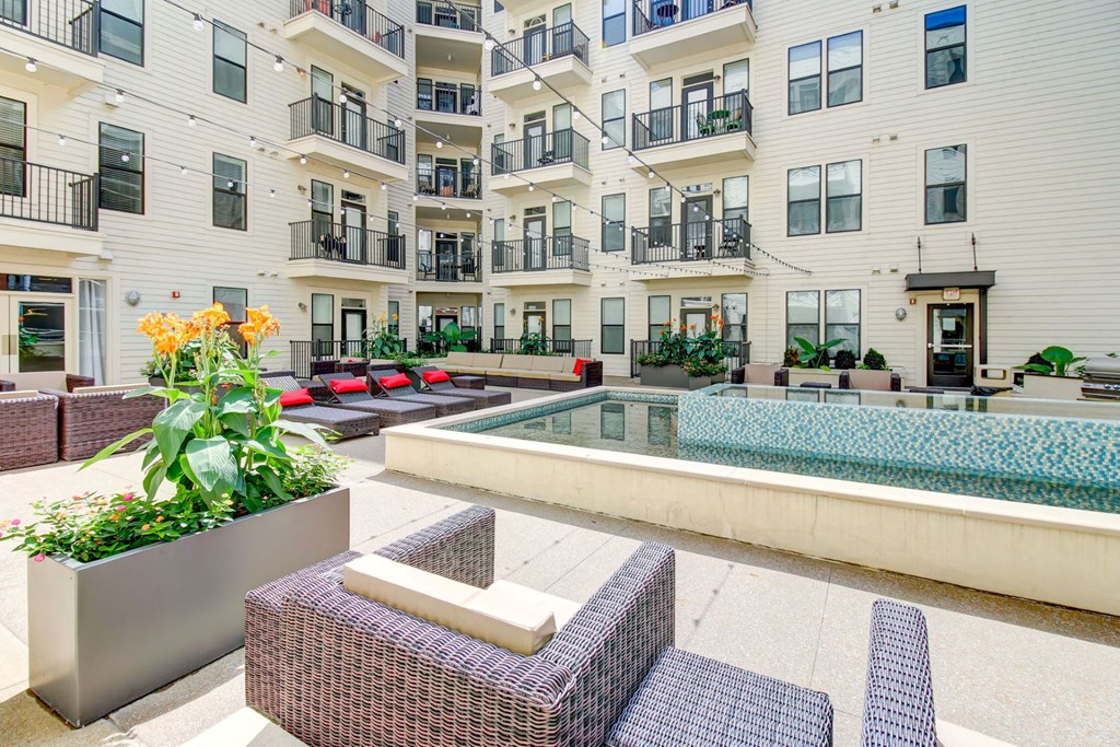 Property Courtyard at Artisan on 18th, Nashville, 37203