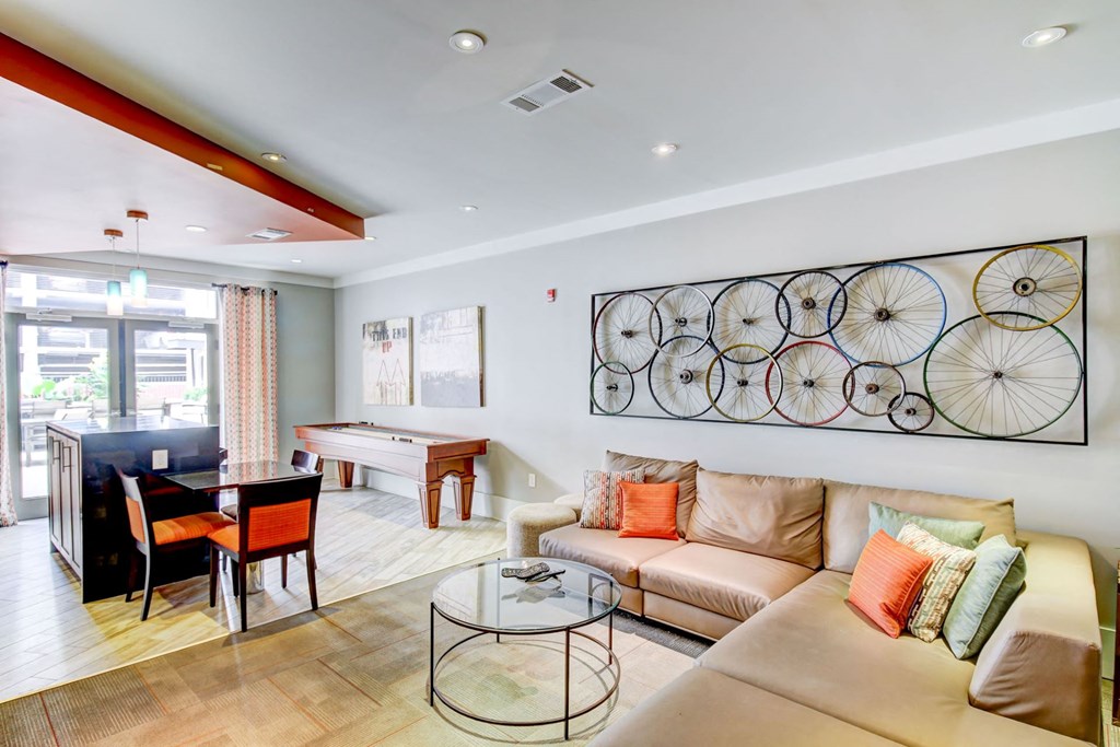 artisan resized social gaming room at Artisan on 18th, 37203