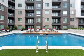 Pool With Sunning Deck at Berkshire Auburn, Dallas, 75248