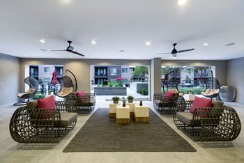 Carpeted Lounge Area at Berkshire Auburn, Texas, 75248