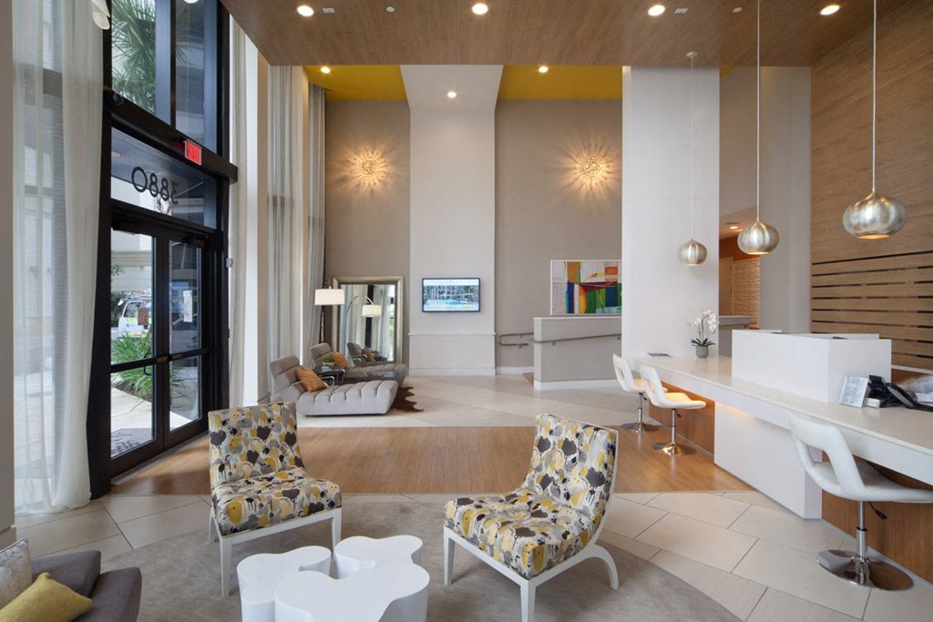 Lobby area with seating at Berkshire Coral Gables, Miami, 33146