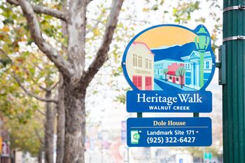 Heritage Walk Street Sign at Lyric, Walnut Creek, CA, 94596