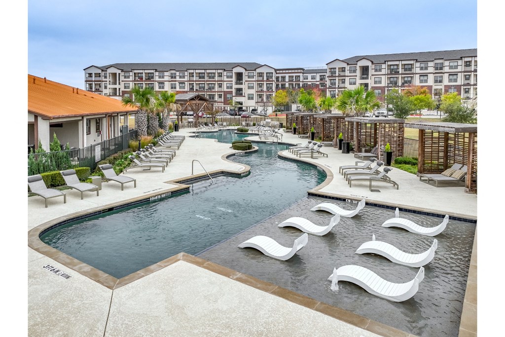Sun Loungers Pool View at Berkshire Preserve