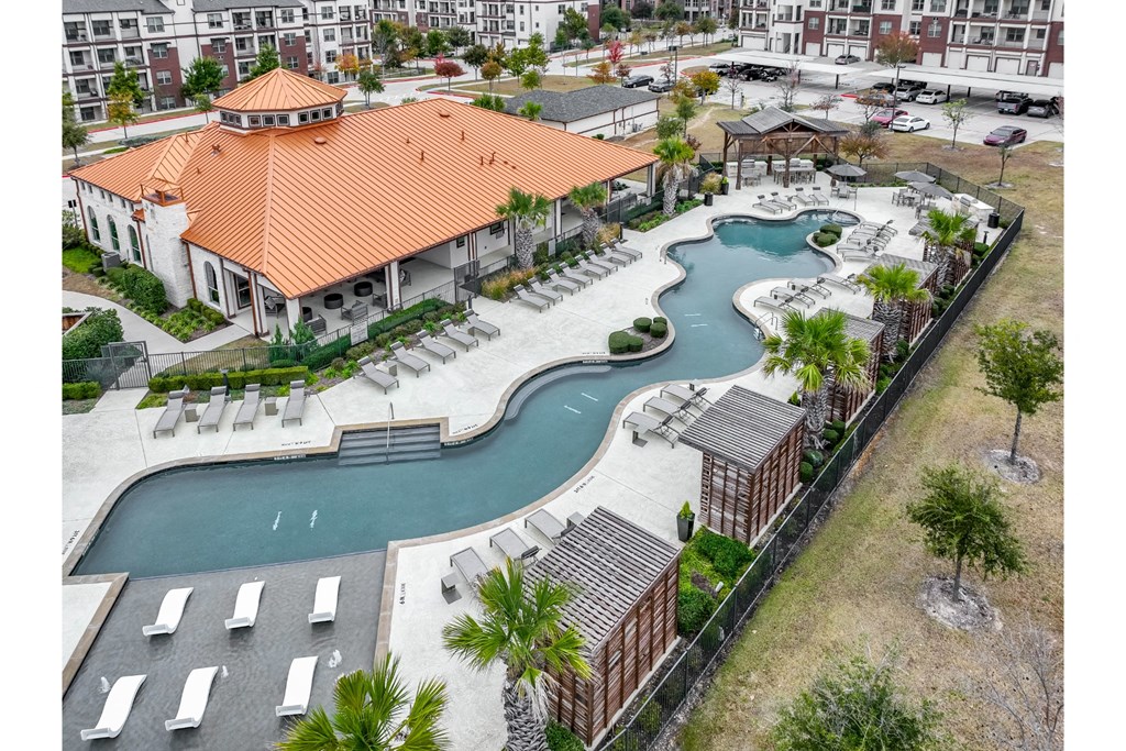 Aerial Pool View at Berkshire Preserve