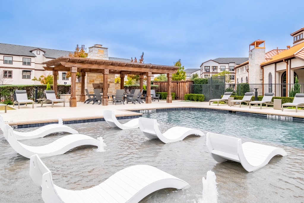 Sunning Poolside at Berkshire Preserve